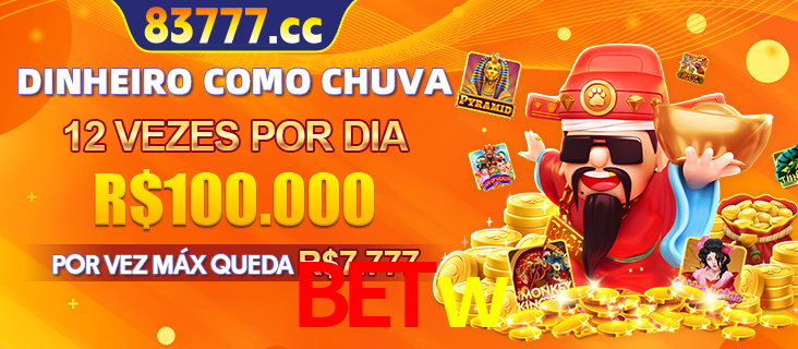 Banner do programa de recompensas Recomende para amigos do betw, detalhando os bônus por convidar amigos, com prêmios que chegam a R$288.888.