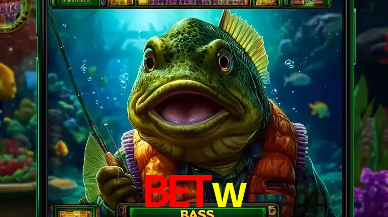 Personagem de peixe pescador do popular jogo de slot com tema de pescaria, uma das emocionantes opções de caça-níqueis para jogar e ganhar no cassino betw.